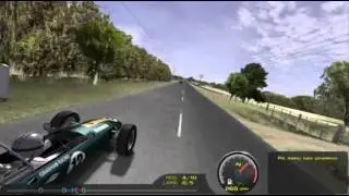 rF1LR (F1 Legends Racing mod for rFactor)  - F1LR 1967 League video#1