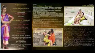 BHARATHANATYAM  ARANGETRAM Of Kum. SOUKHYA&nbsp;VEMARAJU