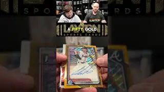 Braves -Cam Camaniti -Gold Wave Auto to 50 #livebreaks #bowmanchrome #boxbreaks #sportscards #mlb