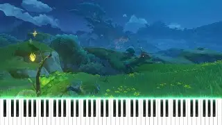 『Transparent Night 清澄な夜』Genshin Impact Piano | 原神ピアノ