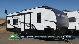 2024 Forest River SHOCKWAVE 2530RLE   Stock No 10702   Walkthrough