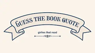 Guess the Book Quote | Minigame