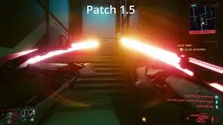 Mantis Blades, Thermal Mod -  Patch 1.3 vs 1.5
