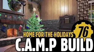 Holiday C.A.M.P Build in Fallout 76 | Home for the Holidays
