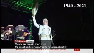 Vicente Fern&aacute;ndez passes away (1940 - 2021) (1) (Mexico) - BBC News - 12th December 2021