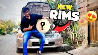 New Deep Dish Rims For My Car 😍 | Honda Civic 2000 | Wiring k issues 😓