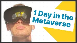 I Spent a Day in the Metaverse (Meta Quest Pro)