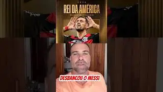 De Arrascarta o Rei da Am&eacute;rica #messi #arrascaeta #flamengo