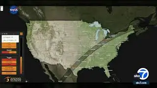 NASA's interactive map shows best times, places to watch total solar eclipse