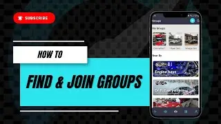 How to Find & Join Groups | Throdle App Tips