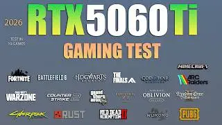RTX 5060 TI 16GB : Test in 18 Games - RTX 5060 Ti Gaming