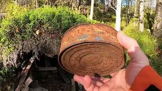 Jag har hittat en äkta gruvarbetare  fläsklådejordkula från 1897 i Malmberget !