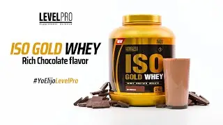 𝗜𝗦𝗢 𝗚𝗢𝗟𝗗 W𝗛𝗘𝗬, prote&iacute;na de suero de leche aislado. | Pura, limpia y de r&aacute;pida asimilaci&oacute;n.