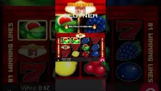 🫨 MULTIPLAY 81 MAX WIN 🫨 #multiplay81 #slotner #automaty #egaming #kasino #slot #shorts
