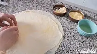 مسمن معمر بالسبانخ مقرمش ولذيذ بزاف يستحق التجربة 