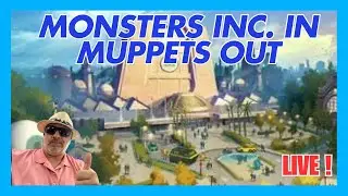 Disney Hollywood Studios, walk-through, Muppets closing and new monsters Inc. land update.
