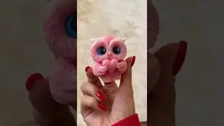Little Pink Owl 🦉 #soap #soapmaking #shorts