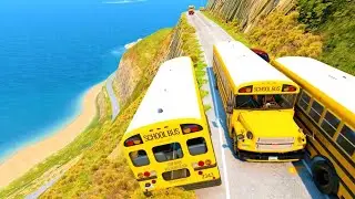 Cars vs Cliff Roads | Epic BeamNG Drive Crash Test (Ep #70)