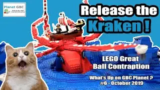 Release the Kraken! - Lego Great Ball Contraption (GBC) - What's Up on GBC Planet? #6