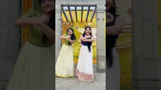 Manju peyyana 🎶| Malayalam song dance #malayalam #mallugirls #sisters #traditional #dancers #kerala