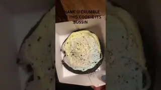 Crumble cookie moonbeam ice cookie #singer #music #hit #cookies   @crumbl ble