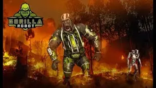 ► Gorilla Robot Transformer - US Army Robot Gorilla Rampage Gorilla Attack 3D Android Gameplay