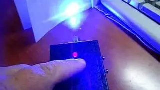 completed Blue Ray laser project