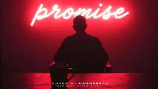 Promise - Melly Goeslaw ( Rock Version )Cover By AiDENBRUCE | Official Lyrics Video | AI Music Video