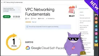 VPC Networking Fundamentals | #2025 | #GSP210 |#qwiklabs |Solution