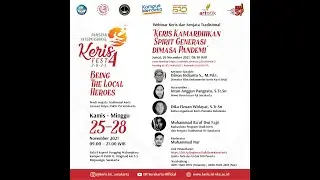 Webinar Keris dan Senjata Tradisional 
