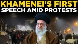 LIVE: Khamenei's First Speech Amid Deadly Iran Protests, Israel-US War Threat, Regime Change Fears
