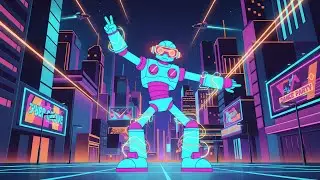 Neon Bar Nights 90s | Synthwave · Retrowave · Chillwave Vibrant Celebration