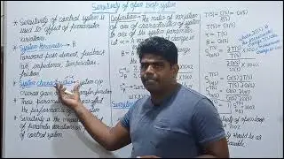 Sensitivity || Sensitivity of open loop Control System || Definition @skystruggleeducation4645