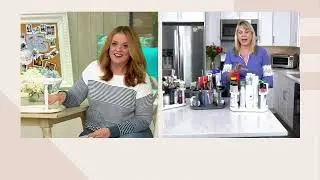 Spice Spinner Two-Tiered Dual Turntable Storage Organizer on QVC