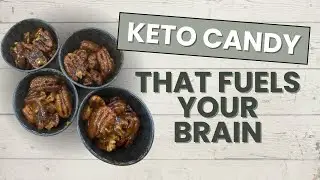 Easy Keto Pecan Pralines | Low Carb Dessert for Brain Fog, Focus & Energy