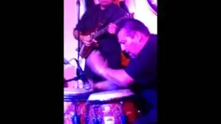 Chico on Congas Felix and The Rhythm Katz by Raquel Garcia