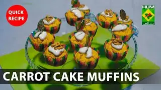 Carrot Cake Muffins Amazing Recipe | Quick & Healthy Recipes | Masala TV