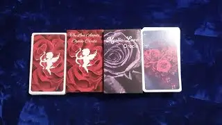 Mystic Love Oracle & The Love Angels Oracle Cards 💜 #unboxing #oraclecards #flipthrough