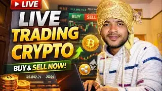 LIVE CRYPTO TRADING || Sandip Ray