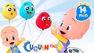 Baby Colorful Balloons | Cleo & Cuquin Educational Videos for Children