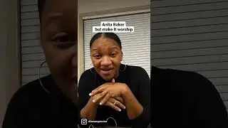 Anita Baker, but make it worship!! #christian #music #singer  #worship
