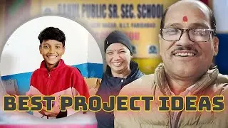 Best School Project Ideas 2025 Golden Temple, Green Tree & Decorations ✨