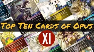 Top Ten Cards of Opus XI - Final Fantasy TCG