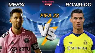 Epic FIFA 23 Clash: Lionel Messi🆚Cristiano Ronaldo- Who Will Conquer? #fifa #football #extrafootball
