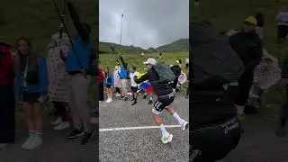 Adam Yates leading out Pogacar on the queen stage of the Tour de France. #roadcycling #tourdefrance