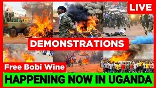 Museveni Must Go! Chaos & Post Election DEMOSTRATIONS kick off in Uganda| 12 people Reported Dead