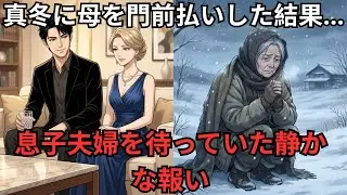 【復讐劇】真冬に母を門前払いした結果…息子夫婦を待っていた静かな報い 【シニアライフ】