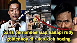 PARIS PERNANDES is ready to face RUDY GOLDENBOY in rules kickboxing