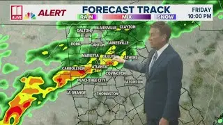 We are tracking rain and storms on the way