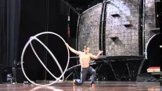 Cirque du Soleil's Jonathan Morin explains how he invented the Crossed Wheel